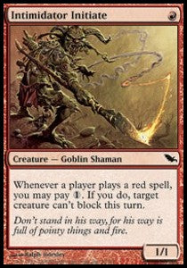 Intimidator Initiate⁣ - Shadowmoor⁣ (Common)⁣ [96]