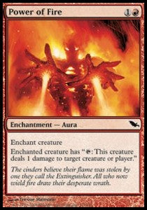 Power of Fire⁣ - Shadowmoor⁣ (Common)⁣ [101]