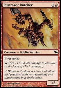Rustrazor Butcher⁣ - Shadowmoor⁣ (Common)⁣ [105]