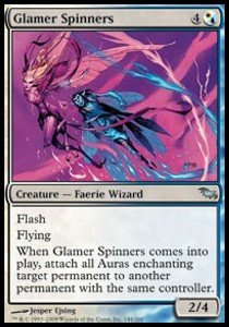 Glamer Spinners⁣ - Shadowmoor⁣ (Uncommon)⁣ [141]