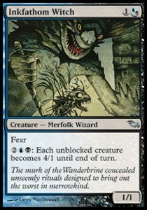 Inkfathom Witch⁣ - Shadowmoor⁣ (Uncommon)⁣ [168]