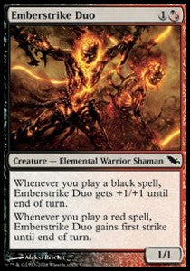 Emberstrike Duo⁣ - Shadowmoor⁣ (Common)⁣ [185]