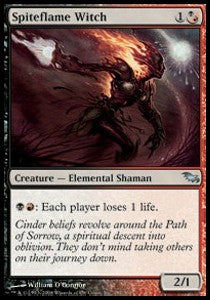 Spiteflame Witch⁣ - Shadowmoor⁣ (Uncommon)⁣ [197]