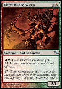 Tattermunge Witch⁣ - Shadowmoor⁣ (Uncommon)⁣ [220]