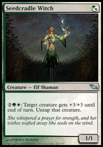Seedcradle Witch⁣ - Shadowmoor⁣ (Uncommon)⁣ [241]