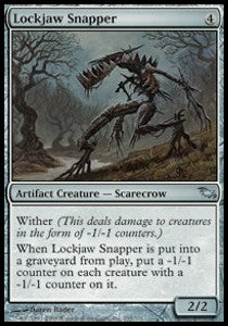 Lockjaw Snapper⁣ - Shadowmoor⁣ (Uncommon)⁣ [255]
