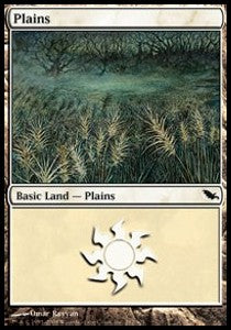 Plains (V.1)⁣ - Shadowmoor⁣ (Land)⁣ [282]