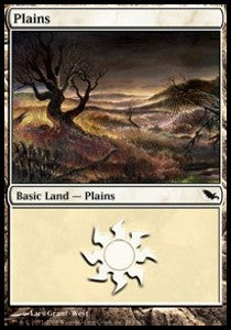 Plains (V.2)⁣ - Shadowmoor⁣ (Land)⁣ [283]