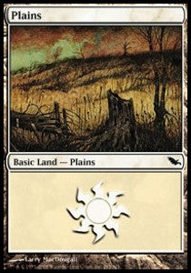 Plains (V.4)⁣ - Shadowmoor⁣ (Land)⁣ [285]