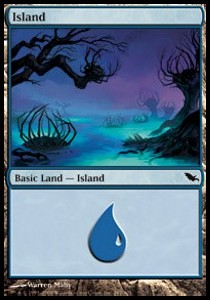Island (V.2)⁣ - Shadowmoor⁣ (Land)⁣ [287]