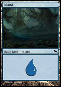 Island (V.4)⁣ - Shadowmoor⁣ (Land)⁣ [289]