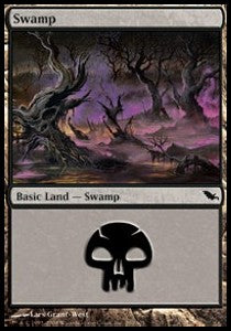 Swamp (V.1)⁣ - Shadowmoor⁣ (Land)⁣ [290]