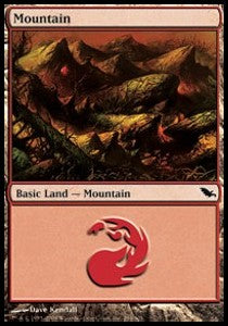 Mountain (V.1)⁣ - Shadowmoor⁣ (Land)⁣ [294]
