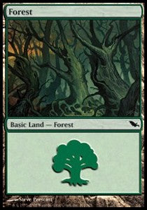 Forest (V.4)⁣ - Shadowmoor⁣ (Land)⁣ [301]