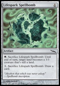 Lifespark Spellbomb⁣ - Mirrodin⁣ (Common)⁣ [197]