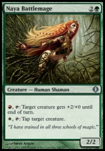 Naya Battlemage - Shards of Alara (Uncommon) [ALA-142]