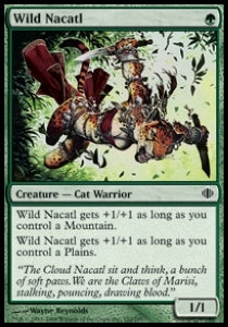 Wild Nacatl⁣ - Shards of Alara⁣ (Common)⁣ [152]