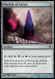 Obelisk of Grixis⁣ - Shards of Alara⁣ (Common)⁣ [214]