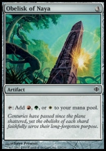 Obelisk of Naya⁣ - Shards of Alara⁣ (Common)⁣ [216]