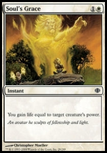 Soul's Grace⁣ - Shards of Alara⁣ (Common)⁣ [28]