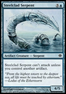 Steelclad Serpent⁣ - Shards of Alara⁣ (Common)⁣ [59]