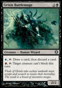 Grixis Battlemage⁣ - Shards of Alara⁣ (Uncommon)⁣ [78]