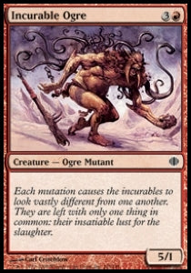 Incurable Ogre⁣ - Shards of Alara⁣ (Common)⁣ [105]