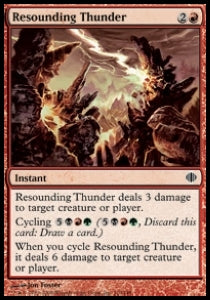 Resounding Thunder⁣ - Shards of Alara⁣ (Common)⁣ [110]