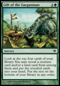Gift of the Gargantuan⁣ - Shards of Alara⁣ (Common)⁣ [132]