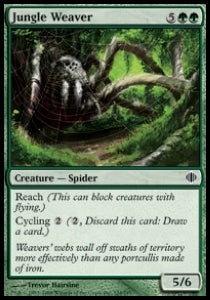 Jungle Weaver⁣ - Shards of Alara⁣ (Common)⁣ [134]