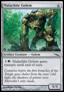 Malachite Golem⁣ - Mirrodin⁣ (Common)⁣ [202]