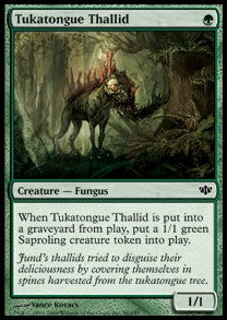 Tukatongue Thallid⁣ - Conflux⁣ (Common)⁣ [96]