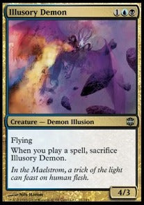 Illusory Demon⁣ - Alara Reborn⁣ (Uncommon)⁣ [21]