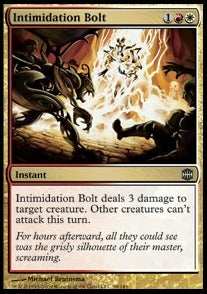 Intimidation Bolt⁣ - Alara Reborn⁣ (Uncommon)⁣ [99]