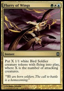 Flurry of Wings⁣ - Alara Reborn⁣ (Uncommon)⁣ [127]