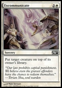 Excommunicate⁣ - Magic 2010⁣ (Common)⁣ [10]