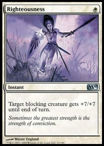 Righteousness⁣ - Magic 2010⁣ (Uncommon)⁣ [27]