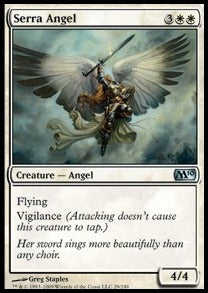 Serra Angel⁣ - Magic 2010⁣ (Uncommon)⁣ [29]