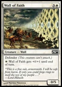 Wall of Faith⁣ - Magic 2010⁣ (Common)⁣ [40]