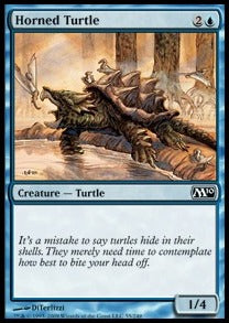 Horned Turtle⁣ - Magic 2010⁣ (Common)⁣ [55]