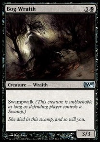 Bog Wraith⁣ - Magic 2010⁣ (Uncommon)⁣ [86]