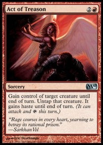 Act of Treason⁣ - Magic 2010⁣ (Uncommon)⁣ [124]