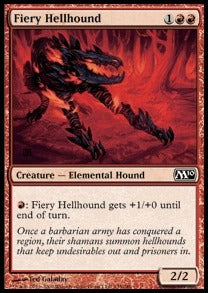 Fiery Hellhound⁣ - Magic 2010⁣ (Common)⁣ [135]