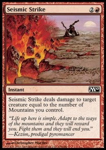 Seismic Strike⁣ - Magic 2010⁣ (Common)⁣ [154]