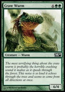 Craw Wurm⁣ - Magic 2010⁣ (Common)⁣ [173]