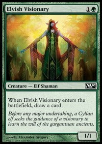 Elvish Visionary⁣ - Magic 2010⁣ (Common)⁣ [178]