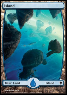 Island (V.2)⁣ - Zendikar⁣ (Land)⁣ [234]
