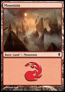 Mountain (V.3)⁣ - Zendikar⁣ (Land)⁣ [243]