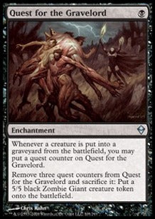 Quest for the Gravelord⁣ - Zendikar⁣ (Uncommon)⁣ [108]