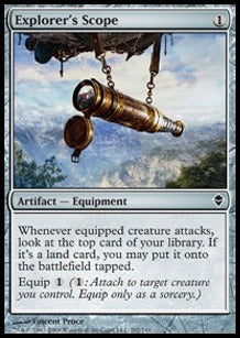 Explorer's Scope⁣ - Zendikar⁣ (Common)⁣ [202]